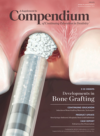 Compendium-Bone Grafting Nov/Dec 2014 Cover