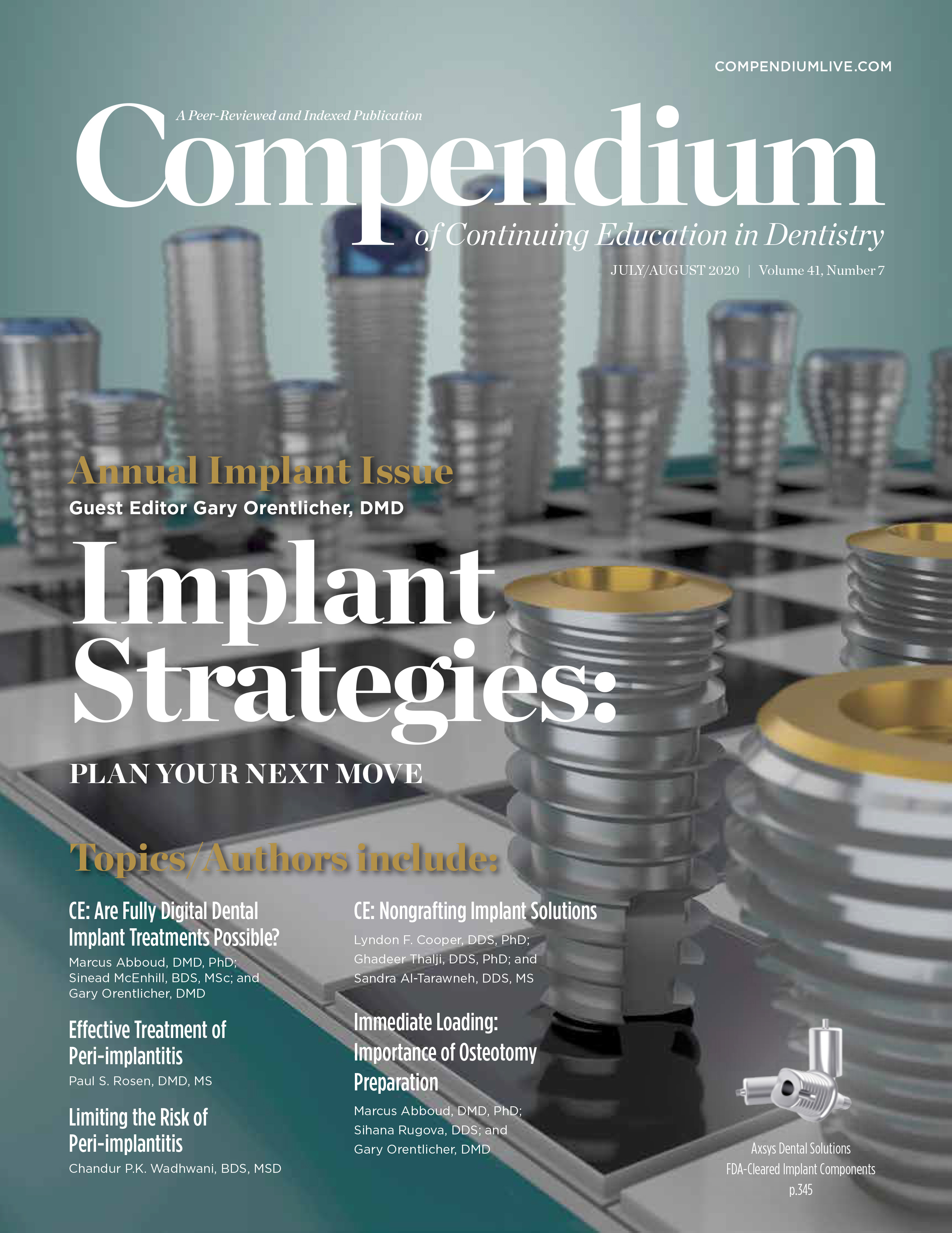 Compendium July/August 2020 Cover