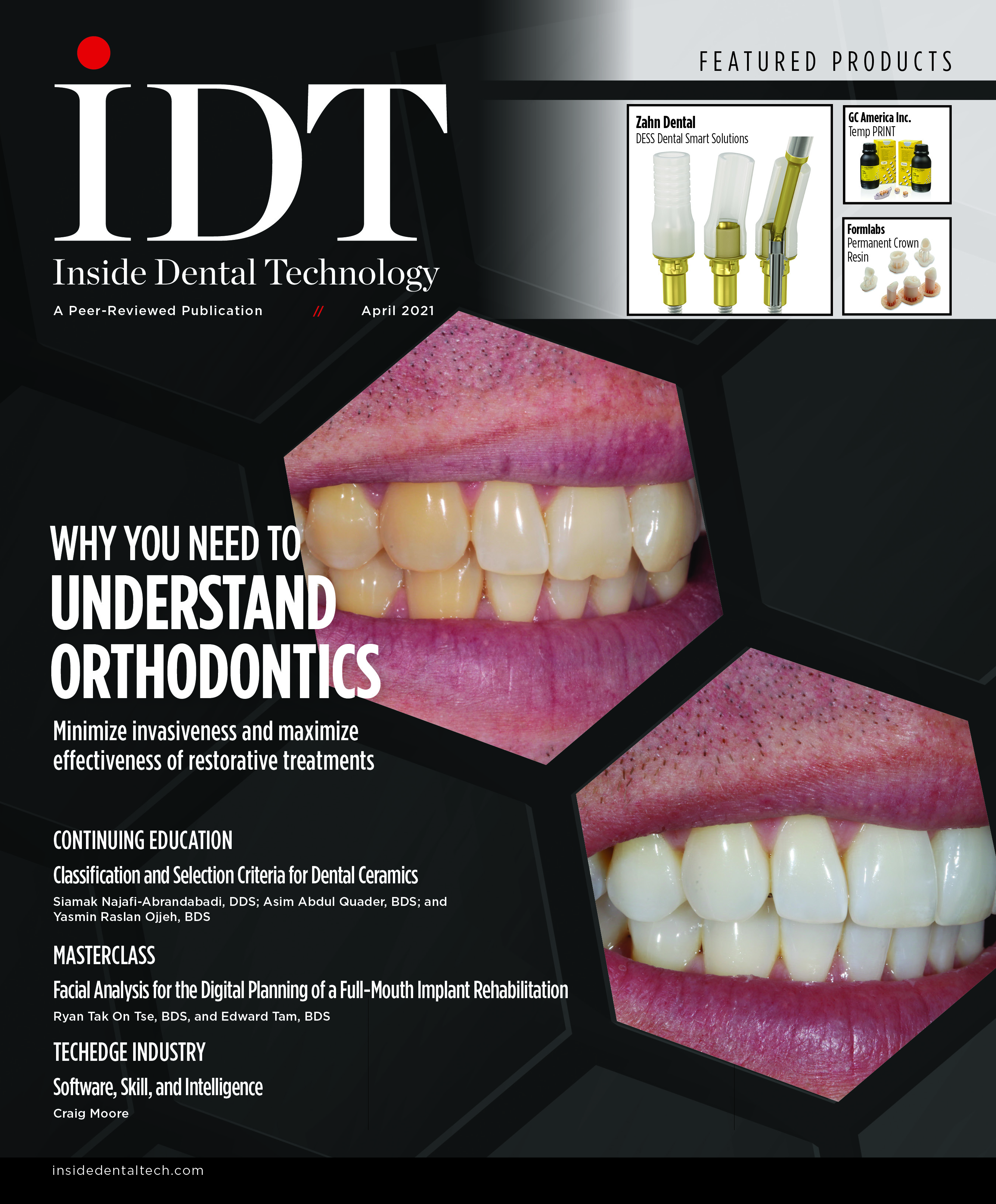 Inside Dental Technology April 2021 Cover