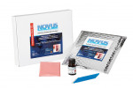 The Novus Definitive Resilient Denture Liner has three package sizes available to produce five, 15, and 45 dentures.