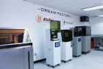 Fig 1. The Dream Factory at BioTec Dental Laboratory features several HeyGears 3D printers.