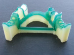 Figure 11  The CadBlu 3D Systems inkjet printed pattern is another option with a solid wax sprue base.