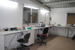 Figure 6  A second workbench area in the laboratory.