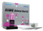 Figure B Kuraray America, Inc.'s Clearfil Universal Bond is a single-component, light-cure bonding agent indicated for all direct and indirect restorations in combination with all etching techniques, including surface treatment of zirconia and silica-based glass ceramics.