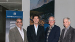 From left, CAP CEO Rob Nazzal, Amann Girrbach CEO Marco Ratz, CAP President Bob Cohen, and CAP CFO Richard Tinsley.