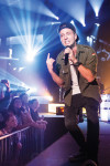 Ryan Tedder, lead vocalist of OneRepublic during their Friday evening private concert.