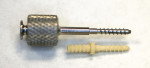 Figure 1  Tap for matching # 1 Flexi-Flange Fiber, note split on the apical 4 mm.