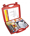 Figure 1  The SM-Series Emergency Medical Kit is an innovative, complete, all-encompassing emergency aid kid for dental professionals, with the supplemental option of a dedicated oxygen tank.