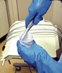Figure 3  Heavy-duty gloves are appropriate for clean-up procedures and handling some chemicals.