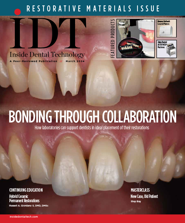 Inside Dental Technology March 2024 Cover