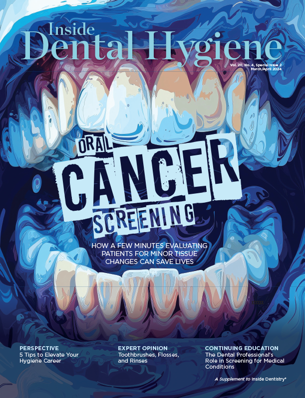 Inside Dental Hygiene April 2024 Cover