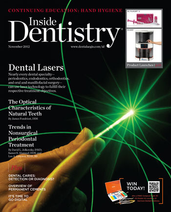 Inside Dentistry November 2012 Cover
