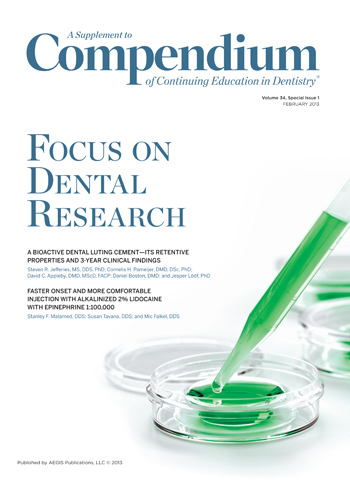 Compendium Supplement - Research February 2013 Cover