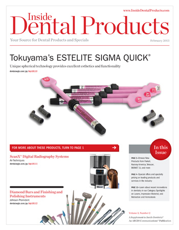 Inside Dental Products February 2013 Cover