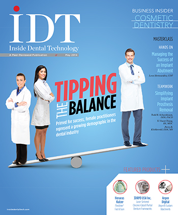 Inside Dental Technology May 2014 Cover
