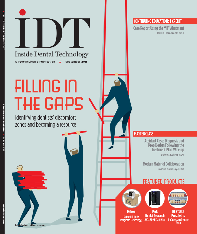 Inside Dental Technology September 2015 Cover