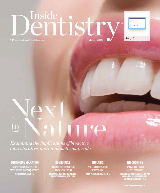 Inside Dentistry March 2019 Cover