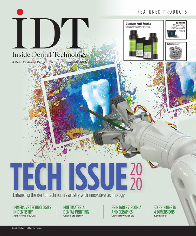 Inside Dental Technology June/July 2020 Cover