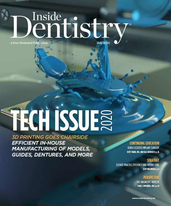 Inside Dentistry July 2020 Cover