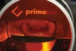 Figure 7  The case was placed into primotec’s Metalight Trend UVA curing light unit and cured for 10 minutes.