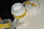 Figure 6  GC Initial Titanium Bonder, applied in a thin layer, will protect against bubbling.