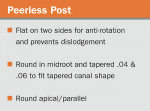 Figure 6  Benefits and disadvantages of different post materials.