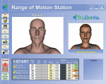 Figure 3 Digital diagnostic image showing the range of motion impairment for the patient.
