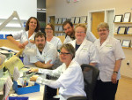 Figure 2 Uta Buettner, RDT, and her substructure team at Carlton Dental Laboratory.