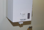 Figure 7. Representative automated hand-hygiene dispenser.
