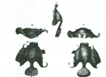 Figure 2 Suersen’s “Speech Aid”—essentially a contemporary prosthesis. (Taken from: Aramany MA. A history of prosthetic management of cleft palate: Pare′ to Suersen. Cleft Palate J. 1971;8:415-430.)
