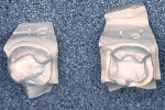 Figure 7c  Stone dies made using quick-settingslurry water.