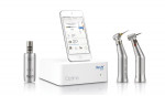 Micro-Series contra-angles and handpieces, featured with the iOptima dental unit.
