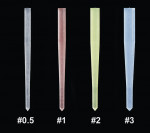 Figure 6  D.T. Light-Post® Illusion™ X-RO® features a double-taper design and fiber-optic construction to allow light to be transmitted through the post during cementation with light-cured or dual-cured materials.
