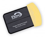 Figure 1  The Flow Dental Safe ’n’ Sure Deluxe PSP Envelope with the (yellow) EZ Glide insertion tab.